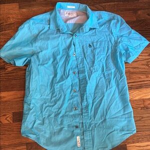 Original Penguin Blue Lightweight Casual Shirt